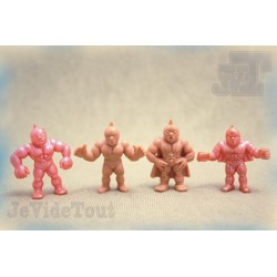 Muscleman - LOT X4 - Figurine Vintage - Trés Rare - Club Dorothée