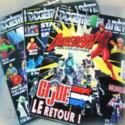 Dixième Planète - LOT X3 Revues - Godorak Gi-Joe Star Wars Mego Popy Galoob Figurine