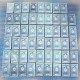 Foot 98 - Lot X53 Autocollant Stickers Panini - France Vintage 1998