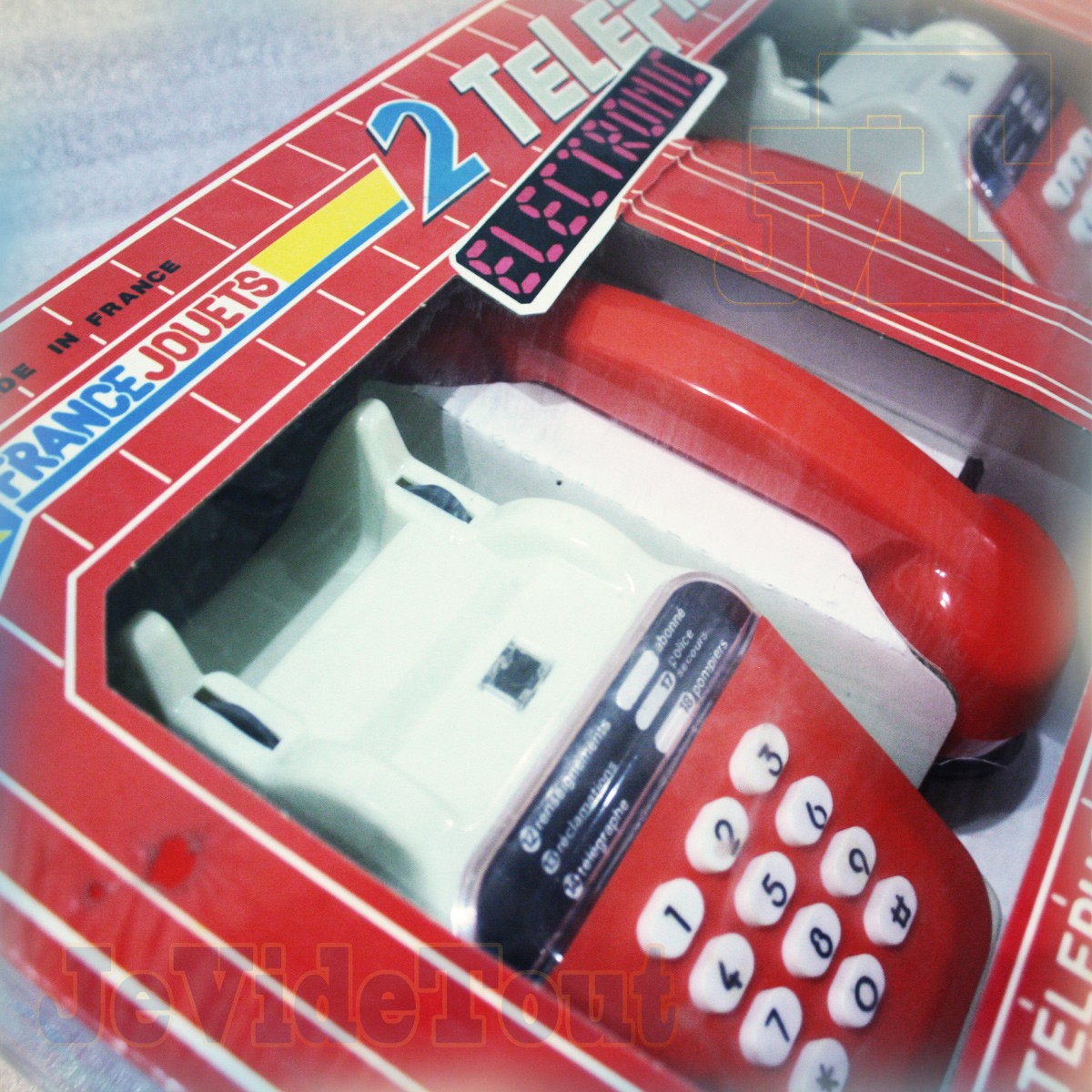 Téléphone Jouet Vintage MEHANOTEHNIKA E-32 - Fabriqué En Yougoslavie En 1981 - Pièce Rare De Collection