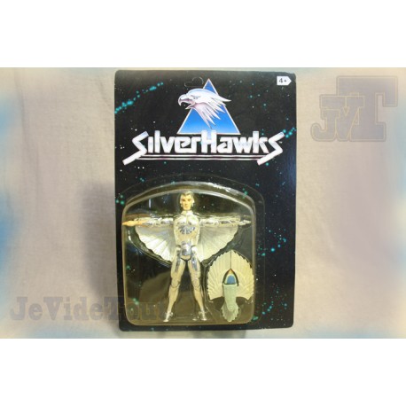 SilverHawks - Quicksilver - 1986 - NEUF - Kenner - Figurine Vintage - Récré A2 - Club Dorothée