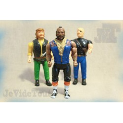L'Agence Tout Risques - LOT X3 - 1983 - Galoob 16 cm - Barracuda