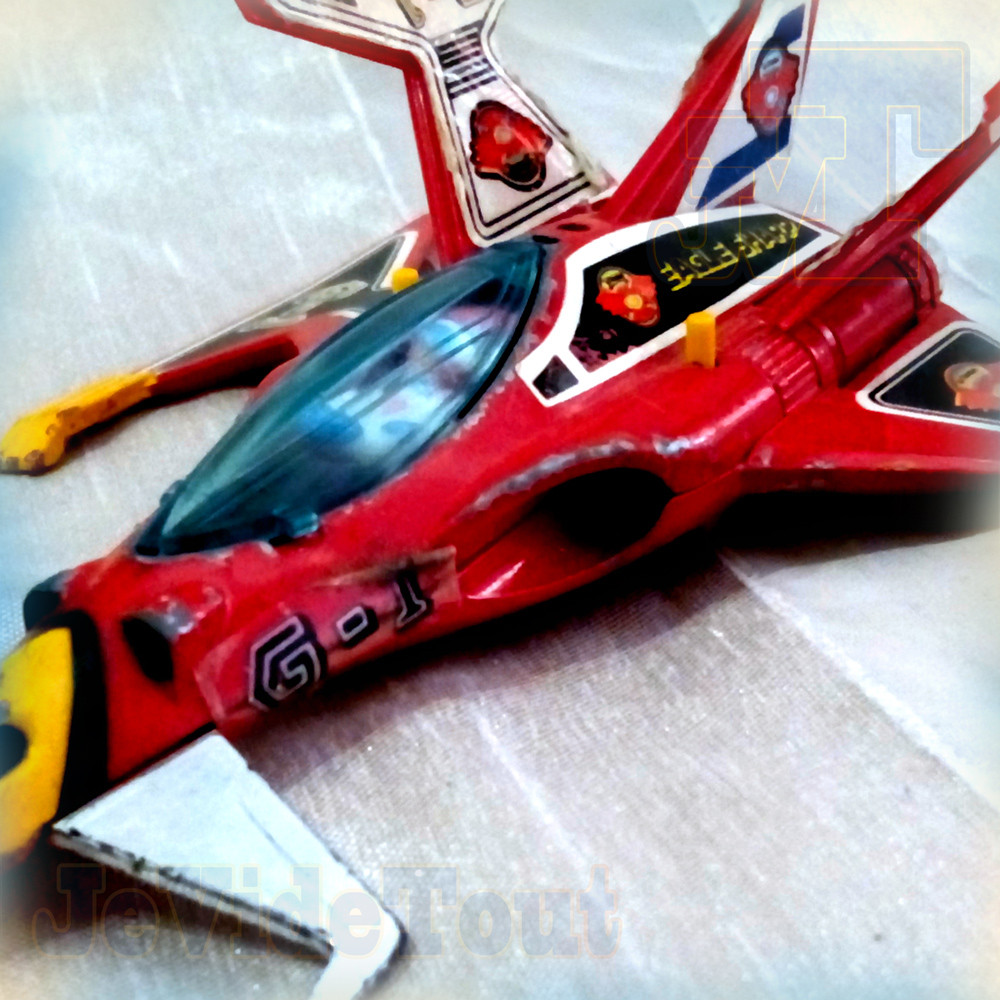 Gatchaman II G-1 Eagle Sharp Chogokin Popy - Figurine Vintage Japon 70s