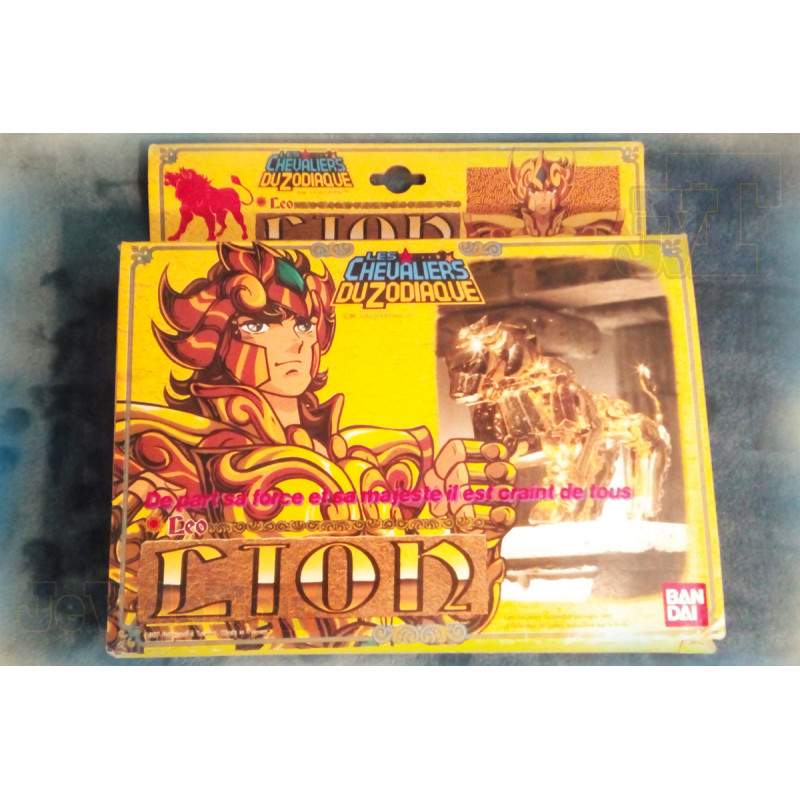 Figurine chevalier d'Or LION, les chevaliers du zodiaque complet 1987 Bandai