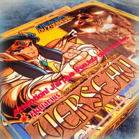 Chevaliers Du Zodiaque - Verseau - BANDAI 1987 - BOITE FR BOXED - Saint Seiya Cloth Vintage