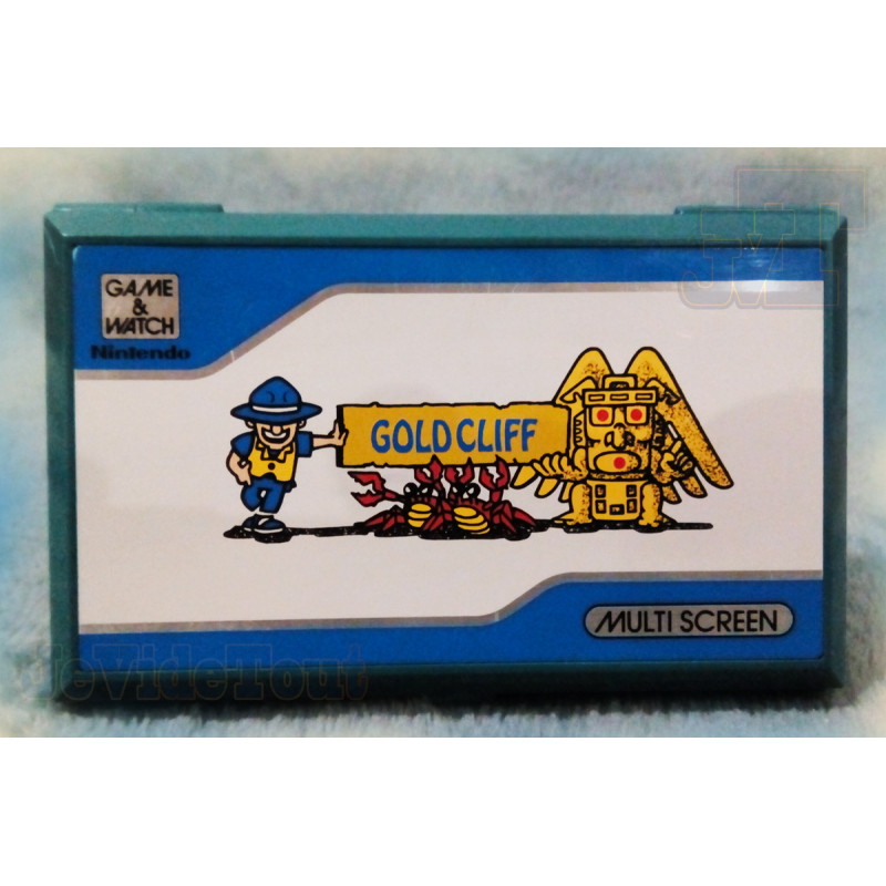 Game And Watch - Goldcliff - 1988 - RARE - Nintendo Jeu Electronique