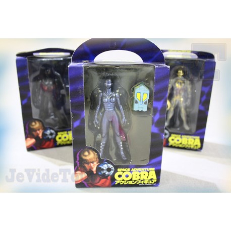 Cobra - Lot X3 - Neuf - Figurine - Rare - Club Dorothée - Cobra The Space Pirate