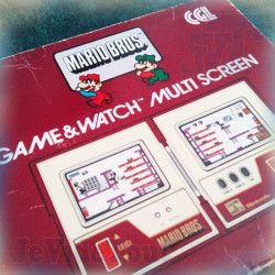 Game And Watch - Mario Bros - 1983 - Nintendo - Complet BOITE CGL - RARE - Jeu Electronique Vintage 80'S