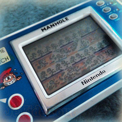 Game And Watch - Manhole - 1983 - RARE - Nintendo - Jeu Electronique Vintage 80'S