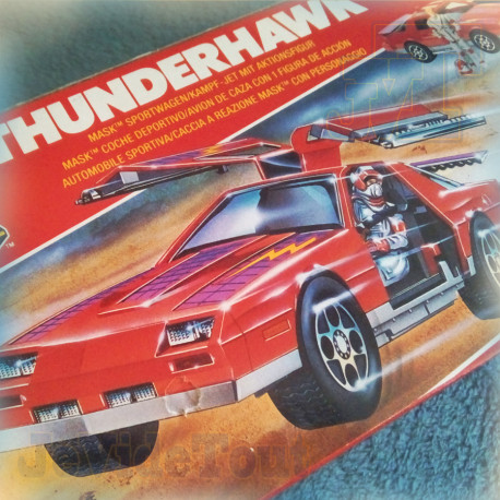 Mask - ThunderHawk + Matt Trakker - BOITE - 1986 - Kenner BOXED Vintage