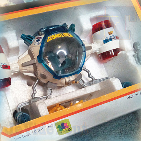 Capitaine Flam - Cosmolem - POPY 1980 - BOITE FR - BOXED FR - Die Cast Vintage - Captain Future - Cosmo-Liner Vintage