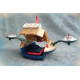 Goldorak - Goldorak + Soucoupe - BOITE FR - Mattel POPY 1978 - Vintage BOXED - Grendizer Die Cast - Action Vehicles