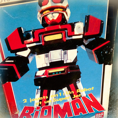 BIOMAN ST - BIOROBOT - 1984 - BOITE FRANCE BANDAI - RARE BOXED - TOEI TF1 - Dorothée