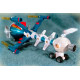 Capitaine Flam - Cyberlabe - Popy - Complet BOITE FR - Captain Future Comet TF1