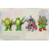 Tortue Ninja - Pin's - LOT X4 - Vintage - Rare - TMNT - 80's 90's