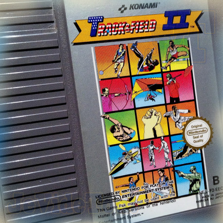 Track And Field 2 - NES - FAH 1985 - Nintendo Vintage