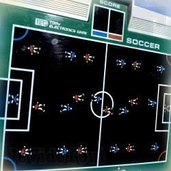 Soccer - Tomy Electronic Game - 1977 - TEG - TableTop RARE - Jeu Electronique Vintage 70'S