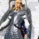 Berserk - Griffith (Hawk Soldier) - Art Of War - Limlited Edition - Num 0612 - RARE - Résine - (Blue Hair) BOXED