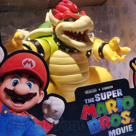 Super Mario Bros - Bowser - Movie Figure - Nintendo - Neuf - BOXED