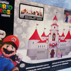 Super Mario Bros - Chateau de Princesse Peach - Movie Figure - Nintendo - Neuf - BOXED