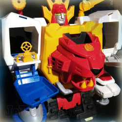 Power Rangers - Megazord - Transformable - 60Cm - BIG SIZE - Light Fonction - Club Dorothée