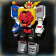 Power Rangers - Megazord - Transformable - 60Cm - BIG SIZE - Light Fonction - Club Dorothée