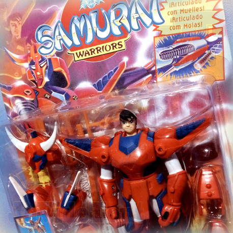 Samurai De l'Eternel - Hector - Figurine Vintage Rare - 1995 - Playmates - Club Dorothée - Ronin Warriors