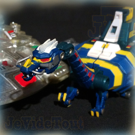 X-OR - Morox + Base - POPY - 1982 - BANDAI - Space Sheriff Gavan - Vintage Rare