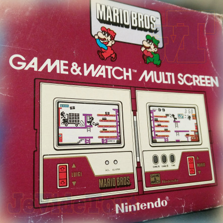 Game And Watch - Mario Bros - 1983 - Nintendo - BOITE - Jeu Electronique - Vintage 80'S BOXED