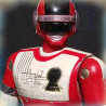 BIOMAN - BIOMAN Force Rouge - 1984 - BANDAI - TOEI TF1 - Vintage Toy RARE - Dorothée