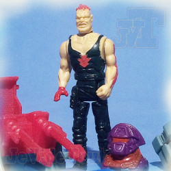 Mask - Pack Racing Arena - Bruno Sheppard - 1986 - Complet - Kenner - Rare - Vintage