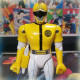 DYNAMAN - Yellow - POPY - 1983 - BANDAI - RARE - BOXED Vintage Toy