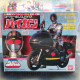 JIBAN - Super Bike Vaican - 1989 - BANDAI - RARE - BOXED Vintage Toy