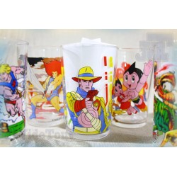 Galaxy Rangers - Verre Moutarde - TF1 - 1988 - Vintage - Trés Rare - 80's 90's
