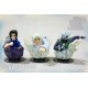 Naruto - LOT X6 - NUM 03 - Collection - Complète - Tampon Symbole Ninja - Bandai - Rare