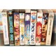 LOT X9 VHS 80/90 - DESSIN ANIME VINTAGE - Vieux Longmètrages