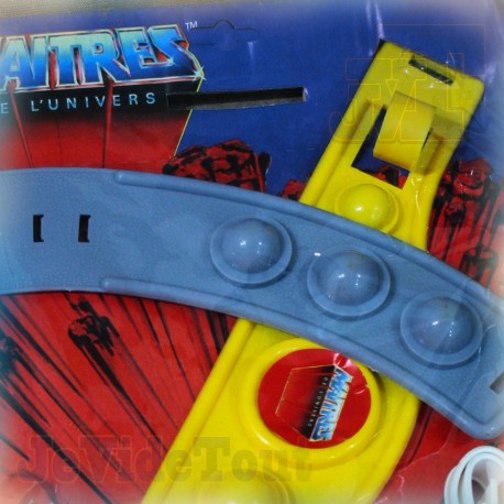 Les Maitres de L'univers - Ceinture Delavennat 1984 NEUF RARE - VINTAGE MOTU - Mattel - No Popy